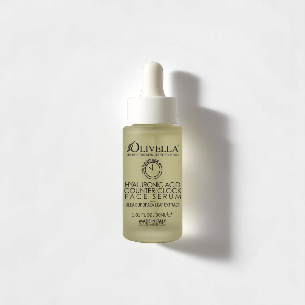 Siero Viso Counterclock con Estratto di Foglie di Olivo - Olivella Europe
