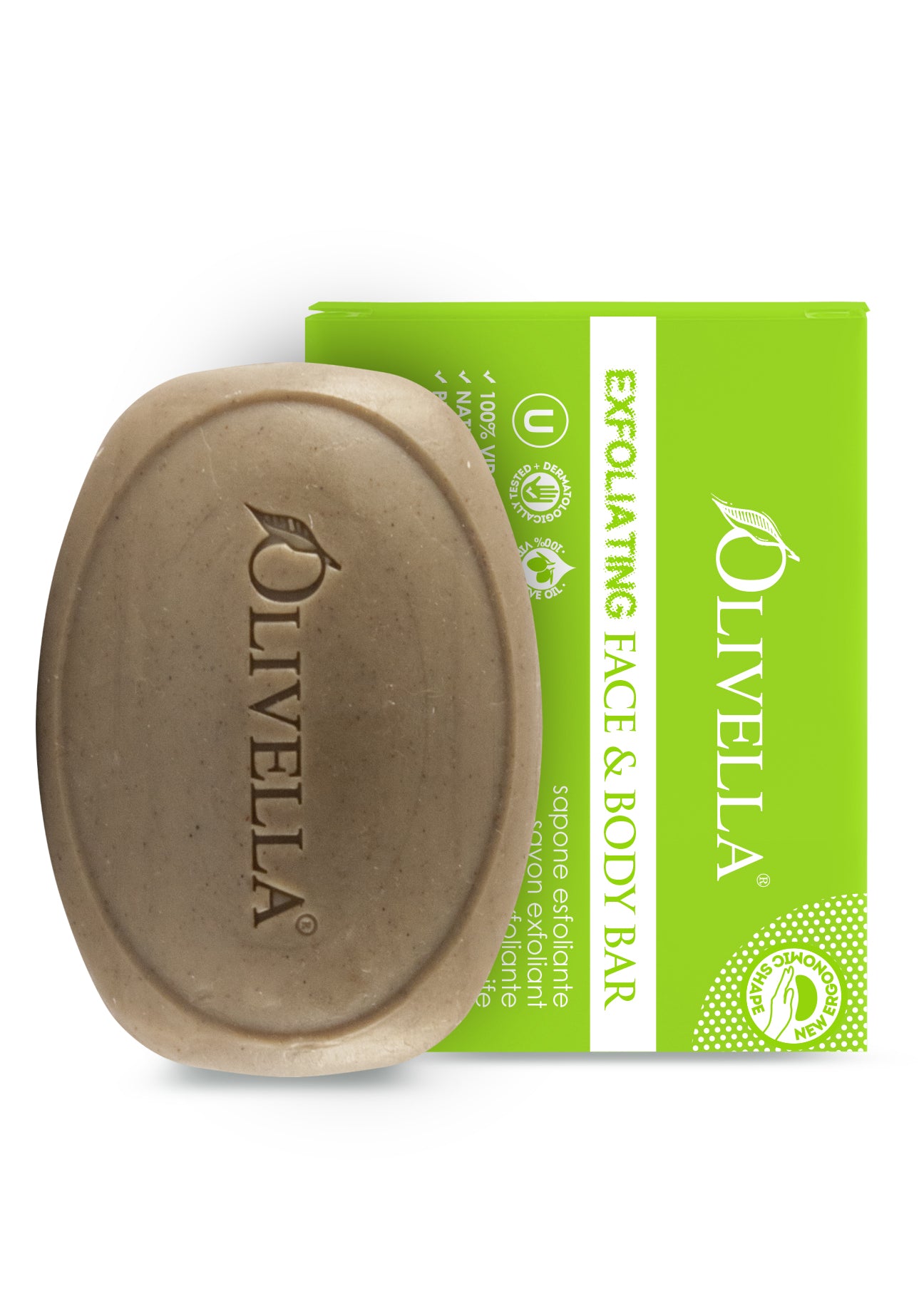 Olivella Exfoliating Bar Soap - Olivella Europe