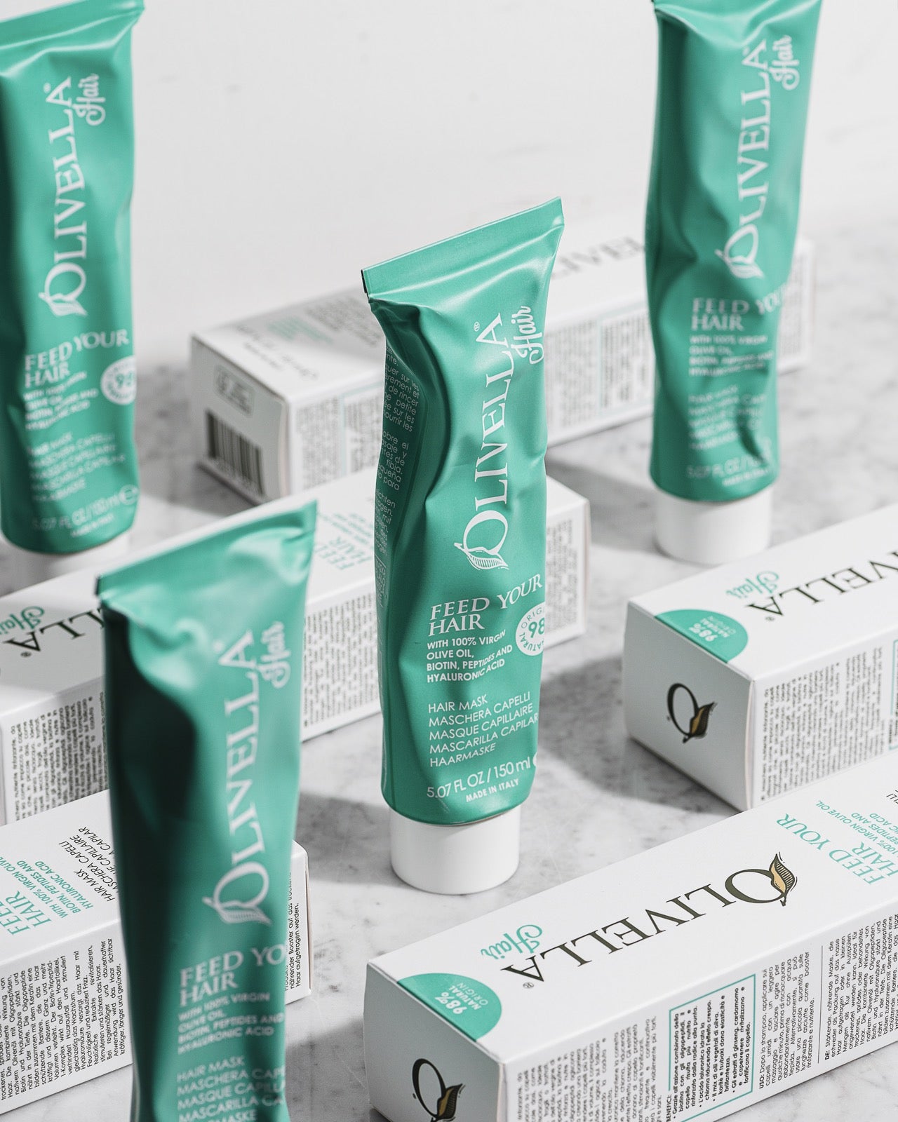 Olive Oil Hair Mask - Feed Your Hair - Olivella Europe