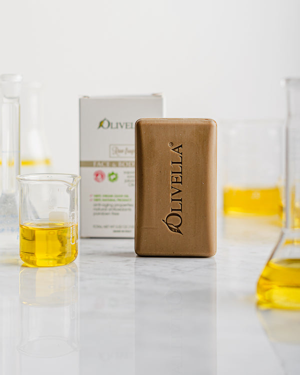 What is the difference between "Olive Oil Soap" and "Soap WITH Olive Oil"?
