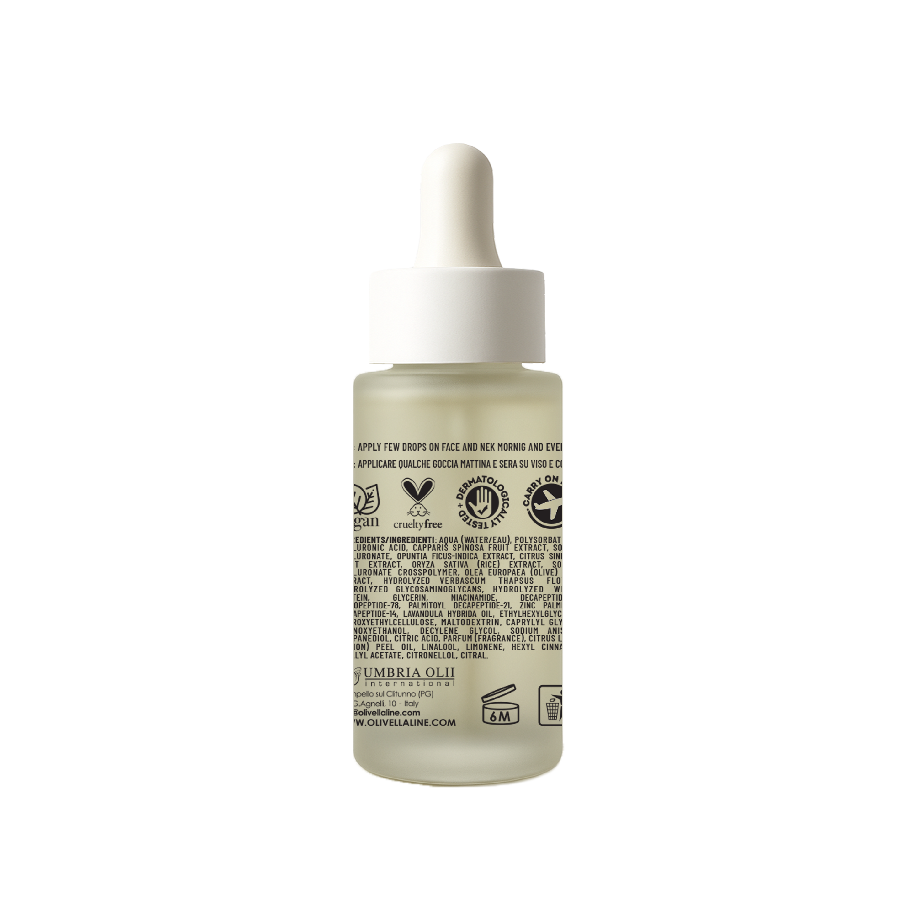 Siero Viso Counterclock con Estratto di Foglie di Olivo