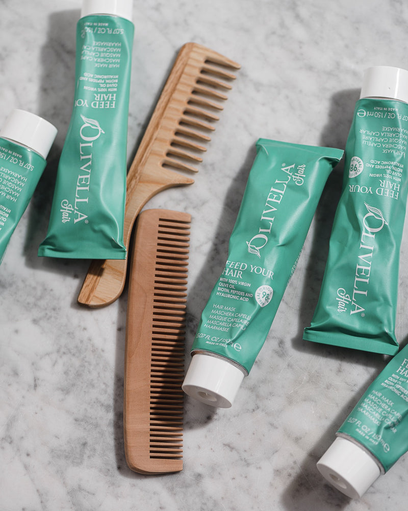 Olive Oil Hair Mask - Feed Your Hair - Olivella Europe