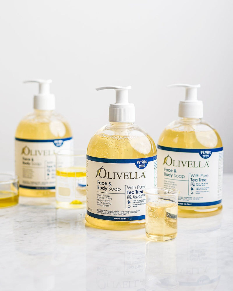 Olivella Tea Tree Liquid Soap - 500 ML - Olivella Europe