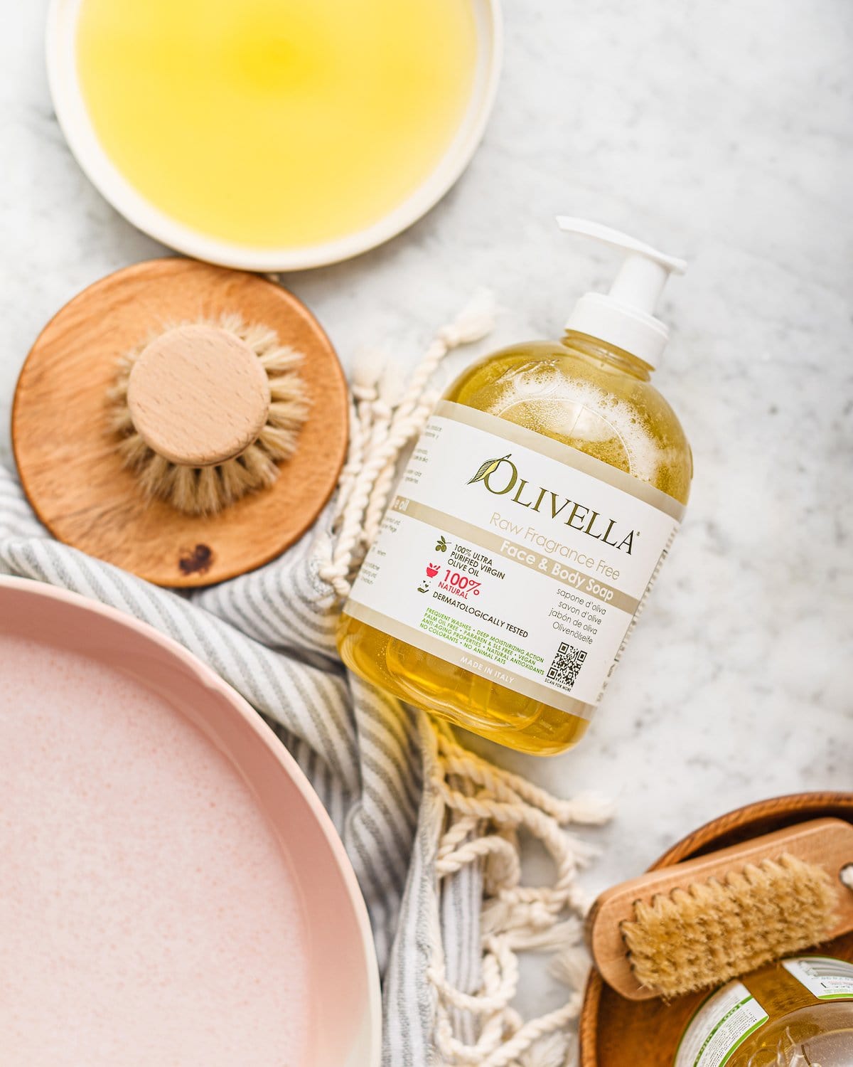 Olivella Liquid Soap Raw Fragrance Free - Olivella Europe