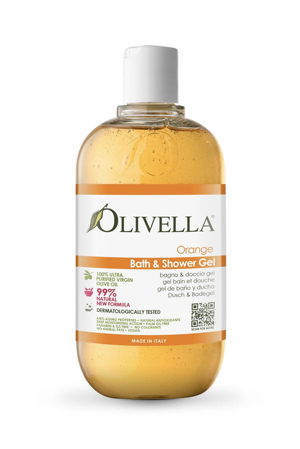 Olivella Bath & Shower Gel - Orange - Olivella Europe