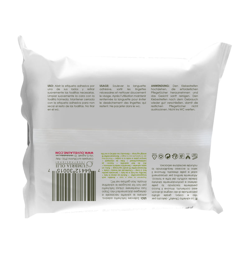 Olivella Face & Body Cleansing Tissues - Olivella Europe